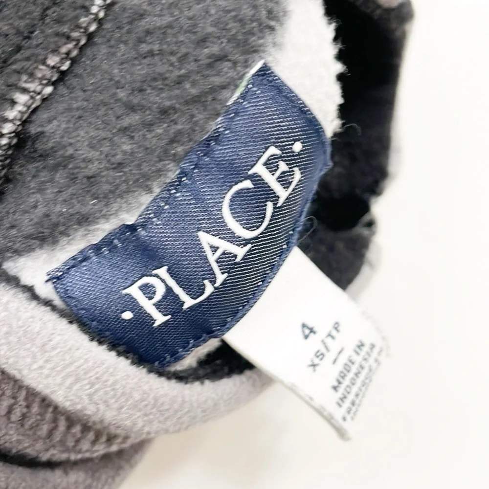 The Children's Place little boys camo fleece jacket